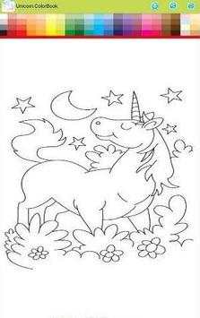 Unicorn : Coloring pages screenshot 4