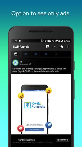 Kwikfunnels for facebook स्क्रीनशॉट 3