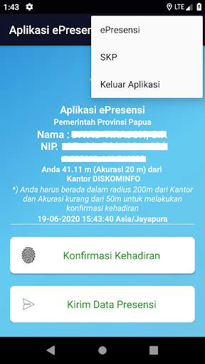 ePresensi Papua screenshot 5