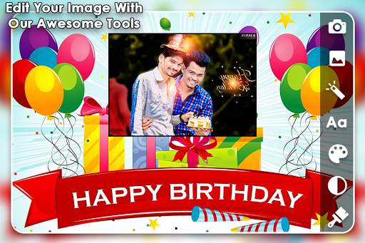 Birthday Photo Editor screenshot 4