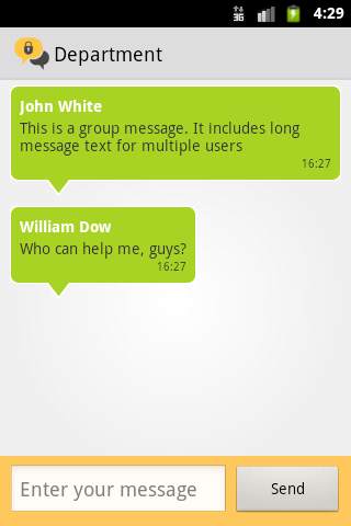 Bopup Messenger: Self-hosted, corporate and secure screenshot 7