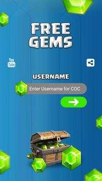 Free Gems for COC Prank screenshot 2