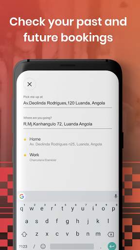 Tirosa: Angola taxi app screenshot 3