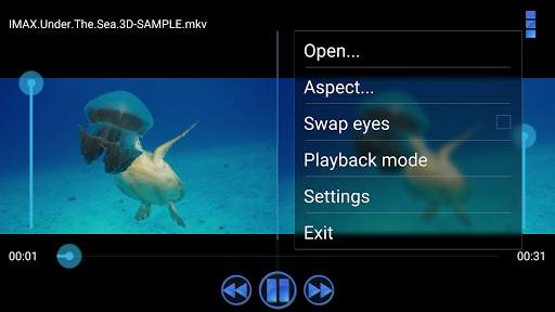 SBS 3D Player screenshot 3