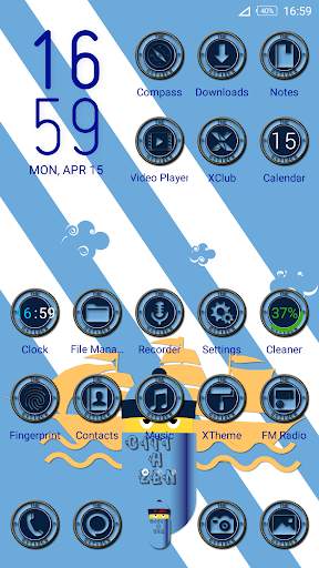 Theme for Infinix - XOS Launcher : Citizen Theme screenshot 1