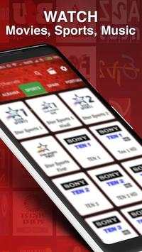 Live TV NET - All channel free new hindi screenshot 2