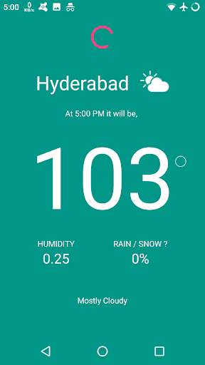 Hyderabad Weather screenshot 2