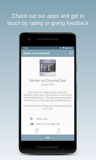 Winter on Chromecast|❄Live snow season scene on TV screenshot 7