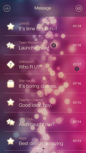 GO SMS PHANTOM THEME screenshot 3