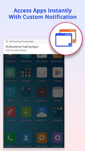 Multitasking with Floating app windows 2 تصوير الشاشة