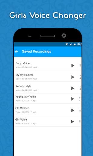 Girls Voice Changer - Edit Pitch & Sounds Updates screenshot 3