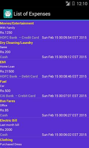 Daily Expense screenshot 3
