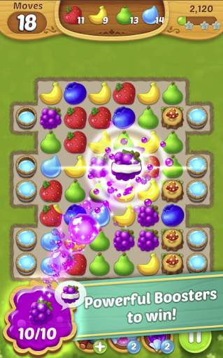 Candy Fruit Splash Match screenshot 1