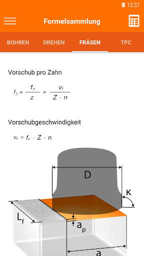 Hoffmann Zerspanungsrechner screenshot 5