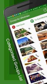 Groups for Whatsapp screenshot 1