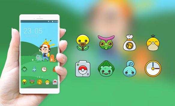 Cute monster game Pokemon pet theme screenshot 4