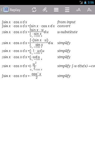 Myron Lite Algebra & Calculus screenshot 4