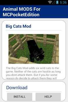 Animal MOD For MCPocketEdition screenshot 5