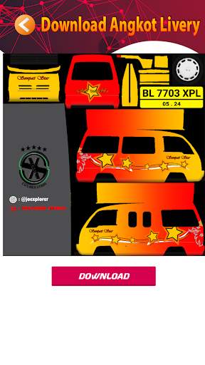 Livery Angkot BUSSID screenshot 5