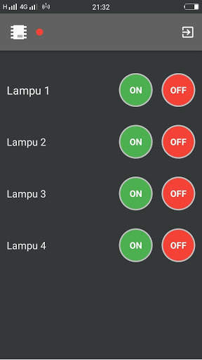 ESP Wifi Controller 4Ch screenshot 1