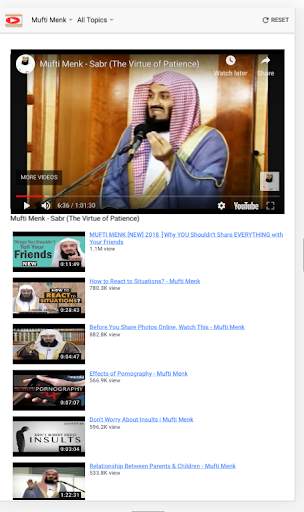 Islamic Tube screenshot 2