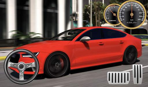 Drive Audi RS7 - City & Parking 1 تصوير الشاشة