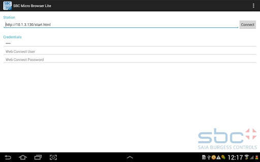 SBC Micro Browser Lite screenshot 1