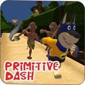 PRIMITIVE DASH Endless Runner 3D Game For Kids иконка