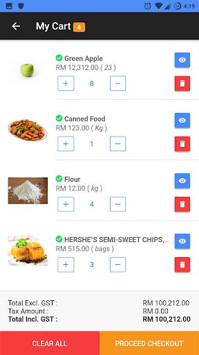 Food Market Hub (Branch) скриншот 3