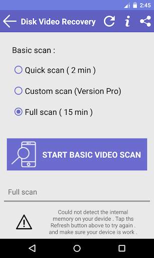 Disk Video Recovery screenshot 1