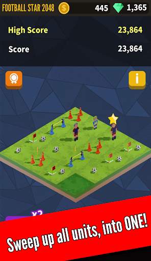 Football Star 2048  - Collect & Puzzle screenshot 4