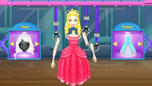 Dream Doll Factory: Princess Toy Maker Game screenshot 1