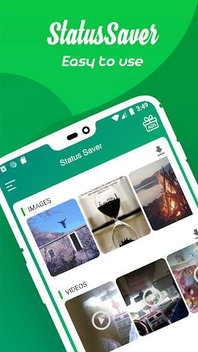 Status Saver Videos & Images - for Whatsapp स्क्रीनशॉट 1