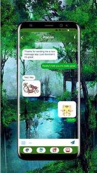 S9 Message: Galaxy Themes for SMS, MMS 6 تصوير الشاشة