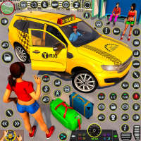 Offroad Taxi Driving Games 3d
