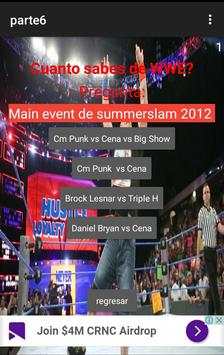 Quiz de WWE screenshot 3