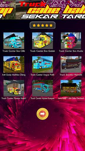 Mod Bussid Truk Bos Cilik screenshot 2