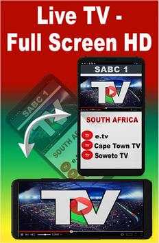 TV South Africa  : Live Programs Free TV Sat Guide screenshot 1