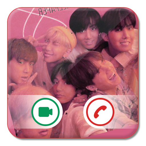 BTS Video Fake Call : Prank Chat Call icon