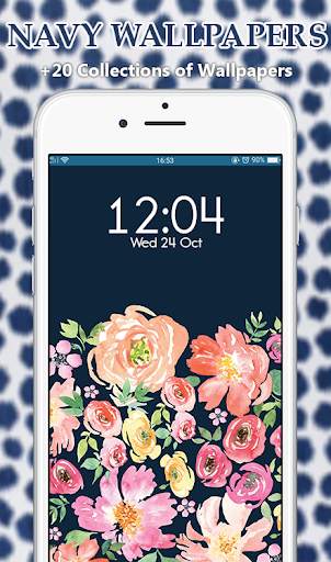 Navy Blue Wallpaper screenshot 2