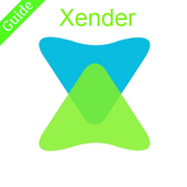 Xender file transfer and sharing guide icon