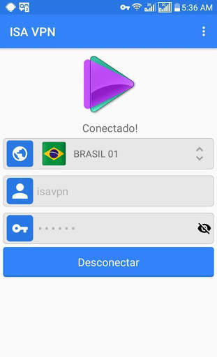 ISA VPN screenshot 1