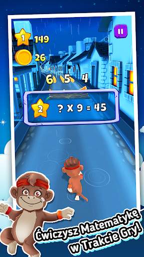Toon Math Run: Matematyczne screenshot 2