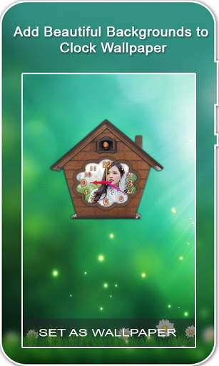Photo Clock Live Wallpaper screenshot 1