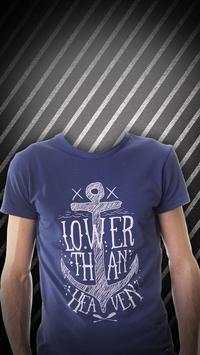 Man T-Shirt Photo Selfie Maker 3 تصوير الشاشة