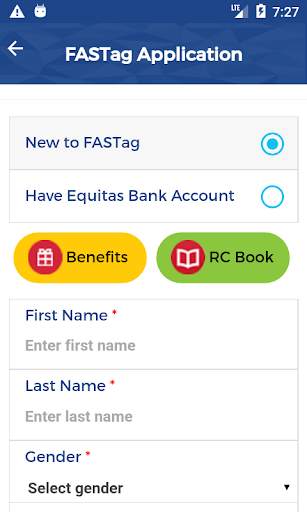Equitas Selfe FASTag and Prepaid screenshot 3