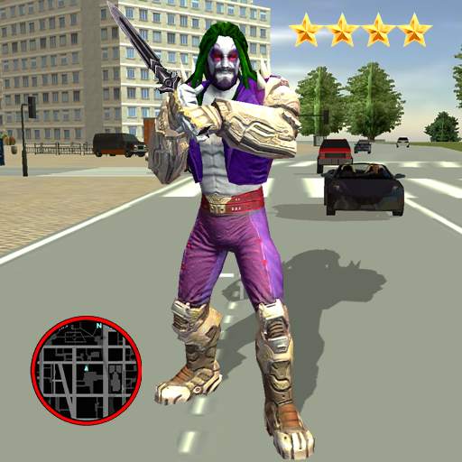 Immortal Satan Crime Angel Rope hero in Gangs City 1.0