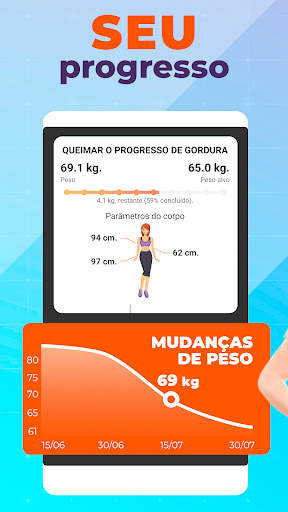 Treino de queima gordura－HIIT screenshot 5