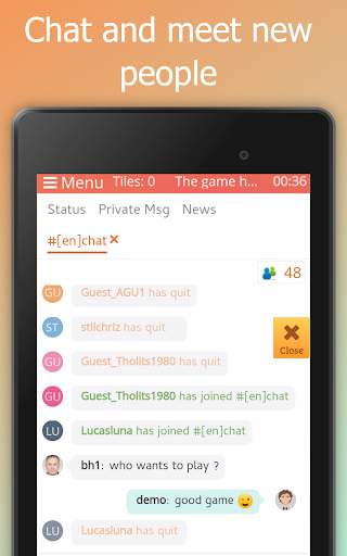 Rackword - Online word game скриншот 13