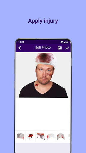 Fight Injury Face Photo Editor screenshot 3